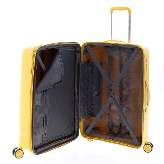 Gladiator 0800 4 Rollen Trolley 65 cm mit Dehnfalte