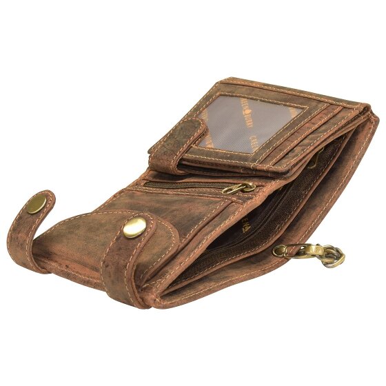 Greenburry Vintage Indian Geldbörse Leder 10 cm