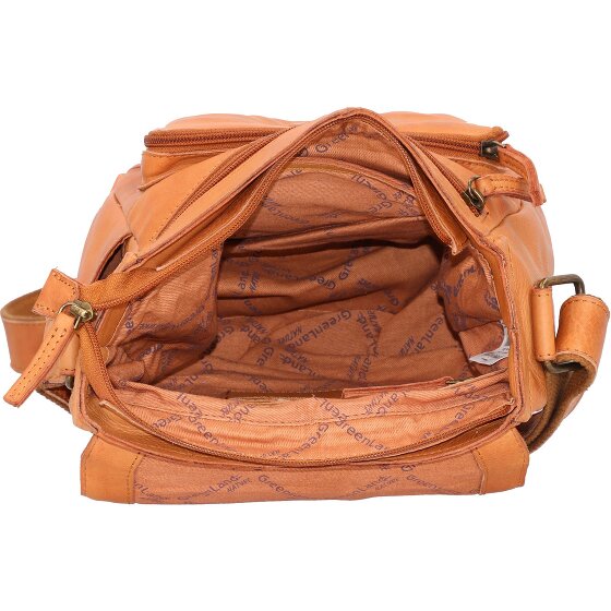 Greenland Nature GreenLand NATURE Umhängetasche Leder 23 cm