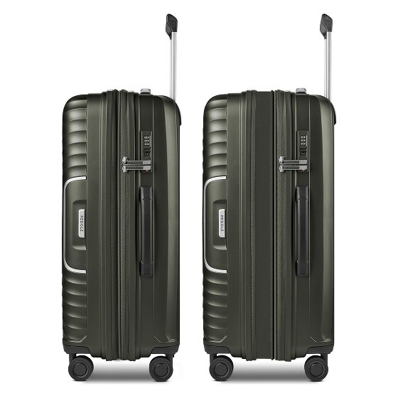 Redolz Essentials 01 4 Rollen Trolley M 66 cm mit Dehnfalte