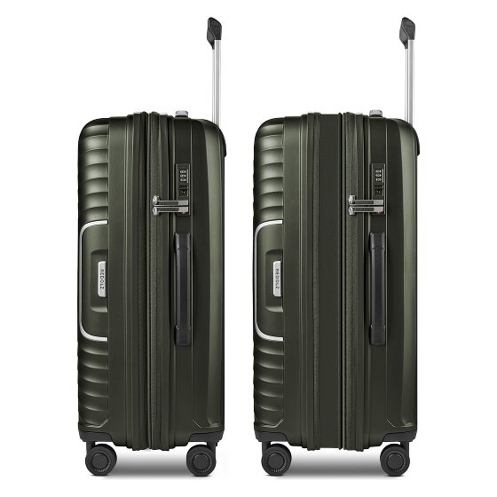 Redolz Essentials 01 4 Rollen Trolley M 66 cm mit Dehnfalte