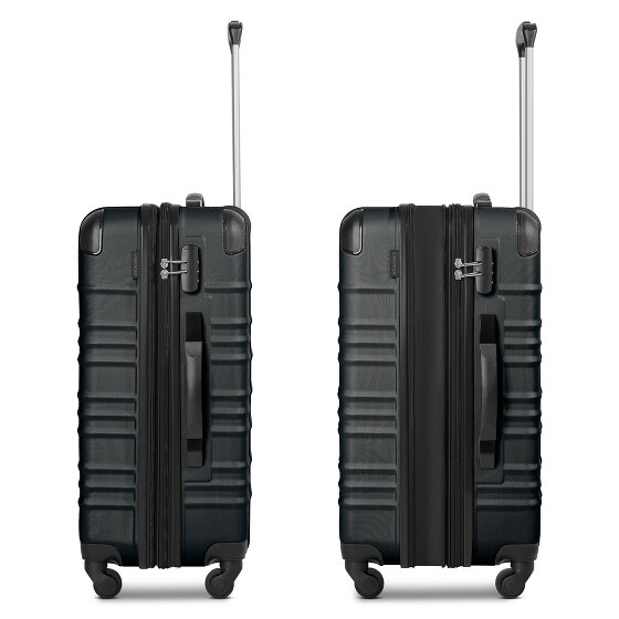 Wenger Amplar Evo 4 Rollen Kofferset 3-teilig mit Dehnfalte