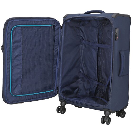 d&n Travel Line 9004 4-Rollen Kofferset 3tlg.