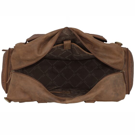 Greenland Nature Nature Weekender Reisetasche Leder 50 cm Laptopfach