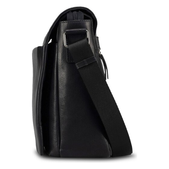 Jost Glasgow Aktentasche RFID Schutz Leder 34 cm Laptopfach