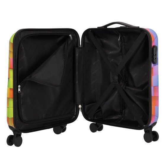 Nowi Santa Cruz De Tenerife 4 Rollen Kabinentrolley S 54 cm