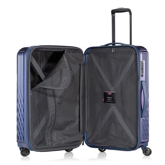 Pack Easy Flow 4 Rollen Trolley M 66 cm mit Dehnfalte