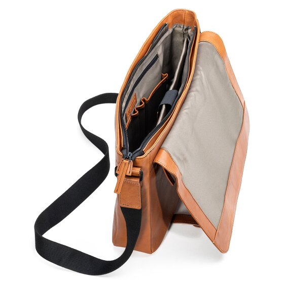 Farmhood Memphis Aktentaschen Messenger Leder 38 cm Laptopfach