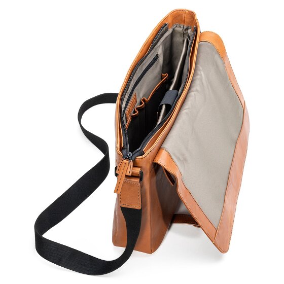 Farmhood Memphis Aktentaschen Messenger Leder 38 cm Laptopfach
