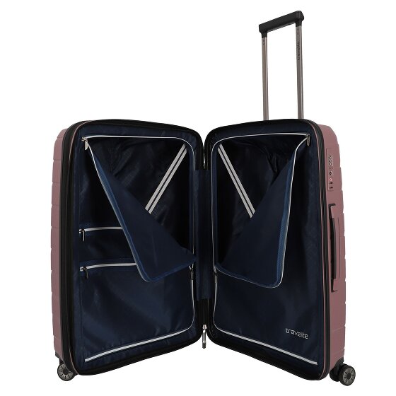 Travelite Air Base 4 Rollen Kofferset 3-teilig mit Dehnfalte