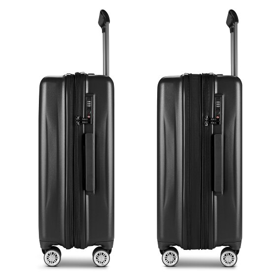 Bric's Cervia 2.0 4 Rollen Trolley M 69 cm mit Dehnfalte