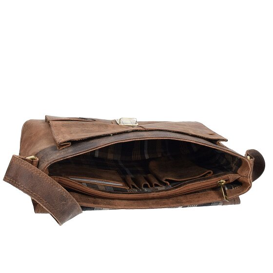 Harold's Antik Messenger 32 cm Leder Laptopfach