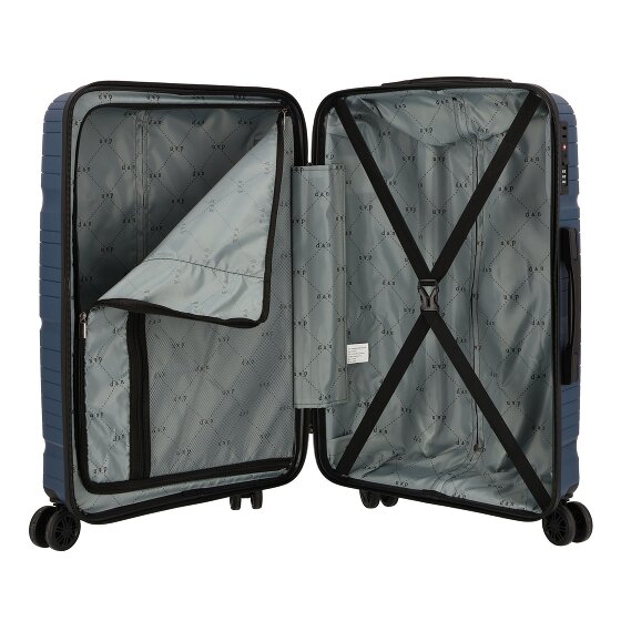 d&n Travel Line 4300 4 Rollen Kofferset 3-teilig