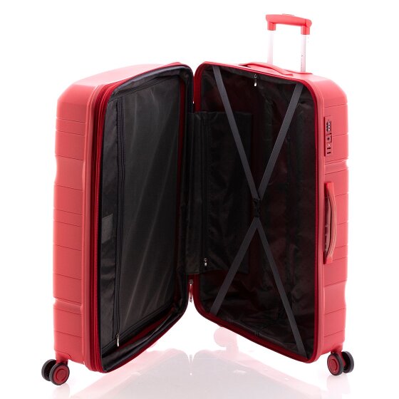 Gladiator 3800 4 Rollen Trolley 77 cm mit Dehnfalte