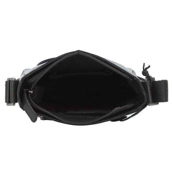 Greenburry Pure Black Umhängetasche Leder 17 cm