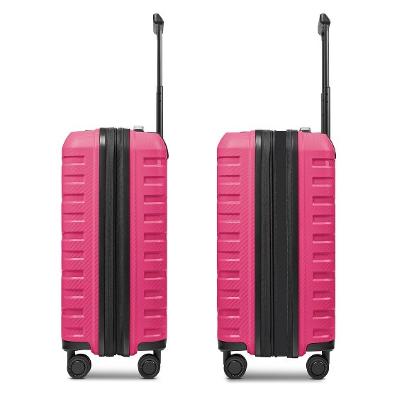 Smartbox Edition 01 4 Rollen Kabinentrolley 55 cm mit Dehnfalte