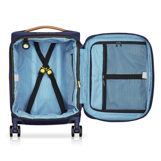 Delsey Paris Montmartre 3 4 Rollen Kabinentrolley 55 cm mit Dehnfalte
