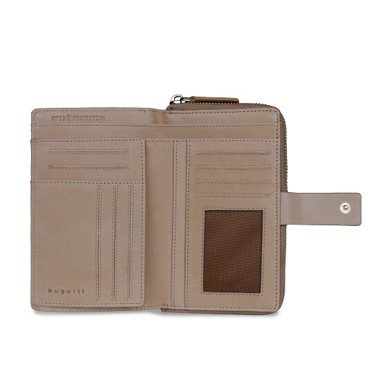 Bugatti Noemi Geldbörse RFID Schutz Leder 16 cm
