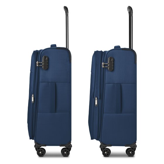 Stratic taska 4 Rollen Trolley M 65 cm mit Dehnfalte