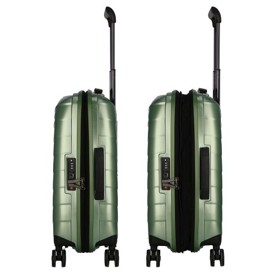 Samsonite Attrix 4 Rollen Kabinentrolley 55 cm mit Dehnfalte