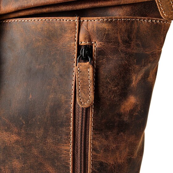 Jack Kinsky Baltimore 15 Business-Rucksack Leder 43 cm Laptopfach