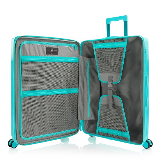 Heys HiLite 4 Rollen Trolley L 74 cm mit Dehnfalte