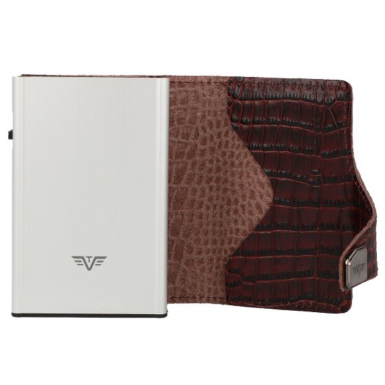 Tru Virtu Click & Slide Kreditkartenetui Geldbörse RFID Leder 6,5 cm