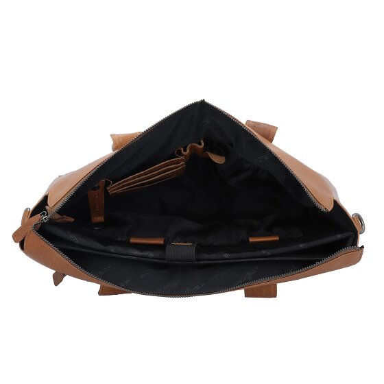 Plevier Rock Copal Schultertasche Leder 44 cm Laptopfach
