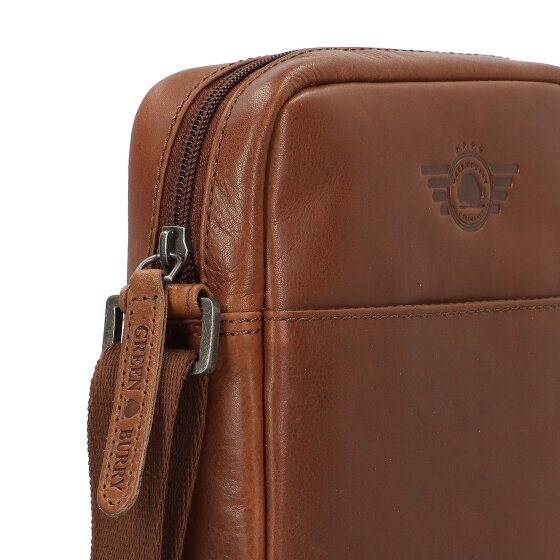 Greenburry Vintage Mini Bag Umhängetasche Leder 17 cm