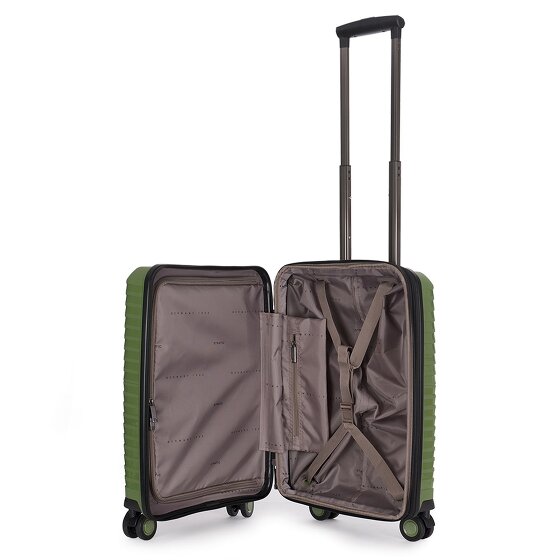 Stratic Bright+ 4 Rollen Kabinentrolley S 55 cm mit Dehnfalte