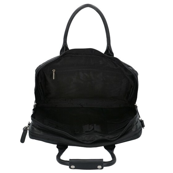 Dermata Aktentasche Leder 39 cm Laptopfach