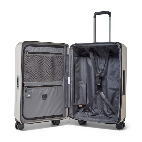 Stratic Phoenix 4 Rollen Trolley 66 cm mit Dehnfalte