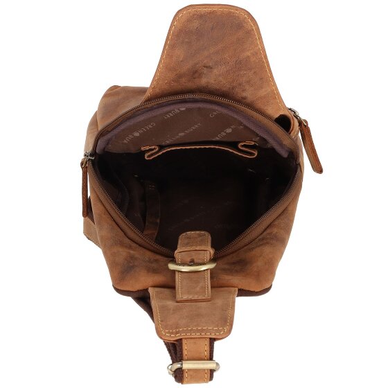 Greenburry Vintage Umhängetasche Leder 16 cm