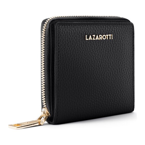 Lazarotti Bologna Leather Medium Zip-Around Geldbörse Leder 10 cm