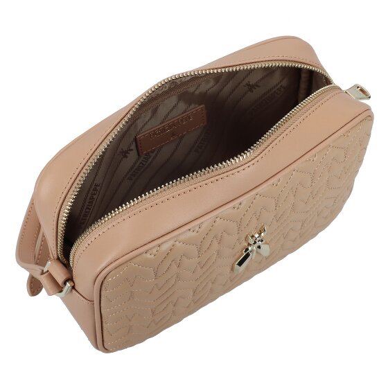 Patrizia Pepe Matelassé Umhängetasche Leder 22 cm