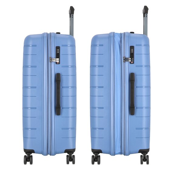 Polestream Strz by Asteroid 4 Rollen Trolley L 74 cm mit Dehnfalte