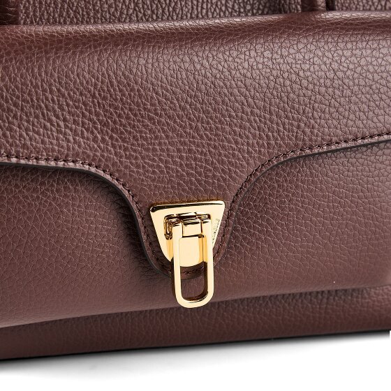 Coccinelle Double Beat Schultertasche Leder 31 cm