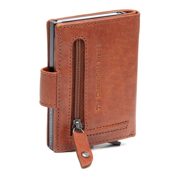 The Chesterfield Brand Barrea Geldbörse RFID Schutz Leder 7 cm