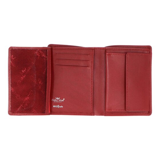 Golden Head Polo Geldbörse RFID Schutz Leder 9 cm