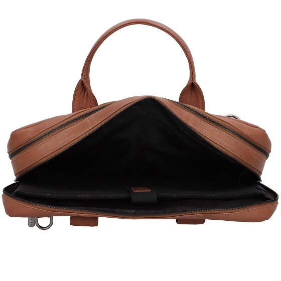 Plevier Structure Petronas Aktentasche Leder 40 cm Laptopfach