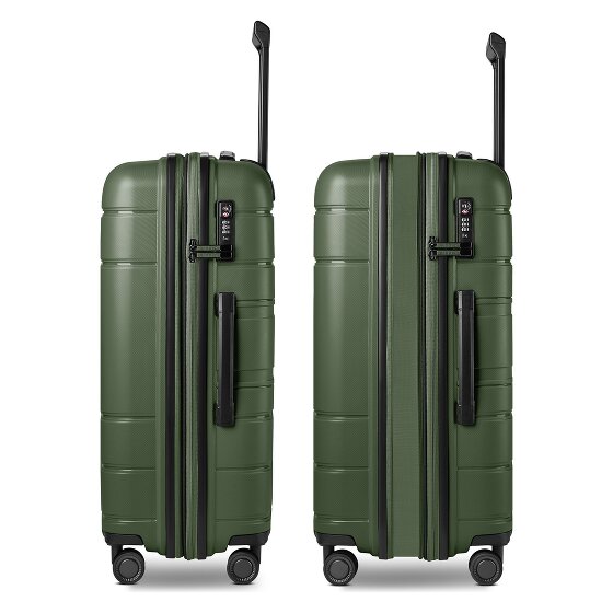 Redolz Essentials 11 4 Rollen Trolley 66 cm mit Dehnfalte