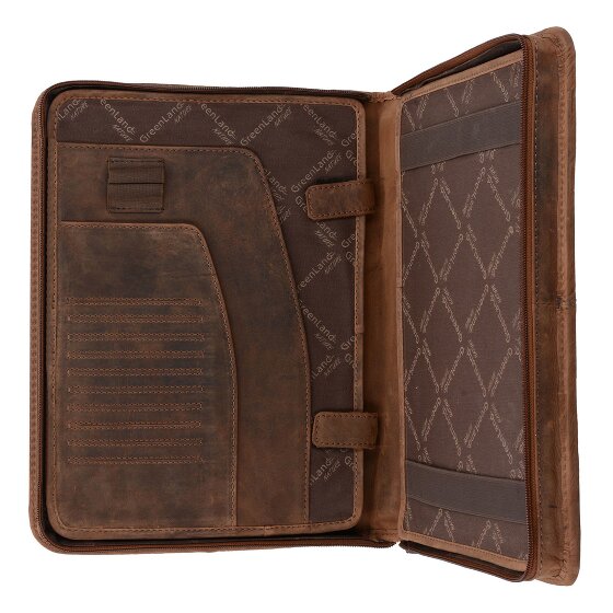 Greenland Nature Montenegro Schreibmappe Leder 34 cm