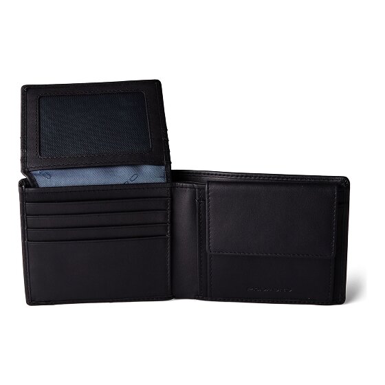 Piquadro Finn Geldbörse RFID Schutz Leder 11 cm