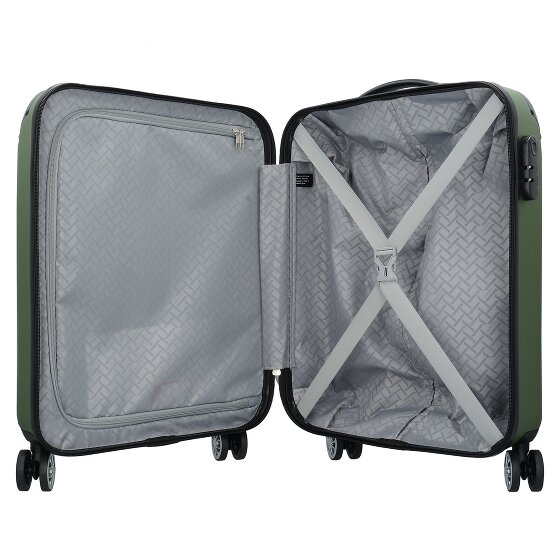 Travelite City S 4-Rollen Kabinentrolley 55 cm