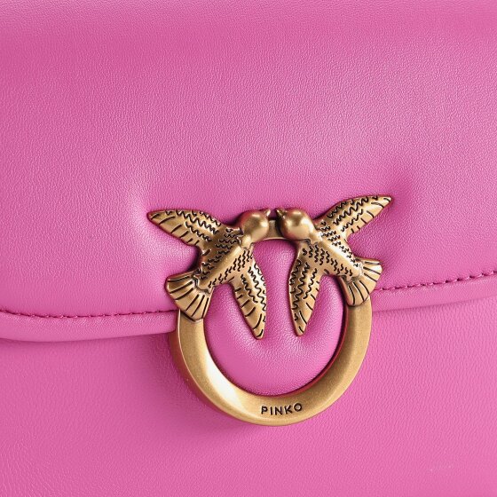 PINKO Love Box Umhängetasche Leder 20 cm