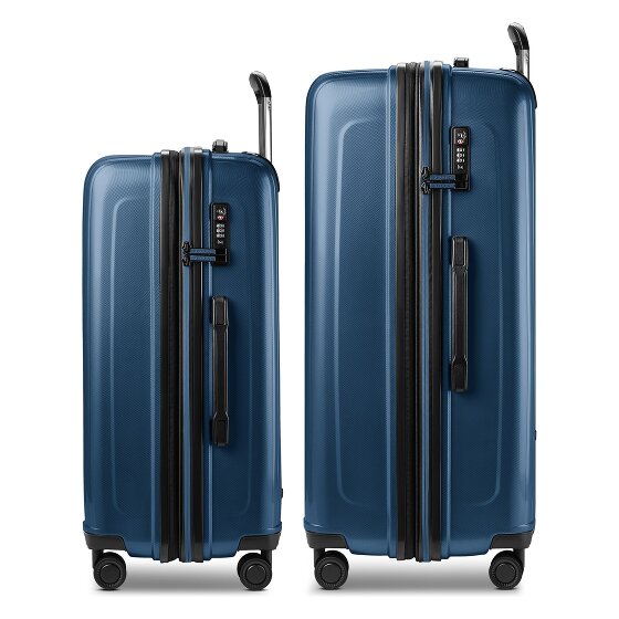 Redolz Essentials 14 4-Rollen Kofferset M+L mit Dehnfalte