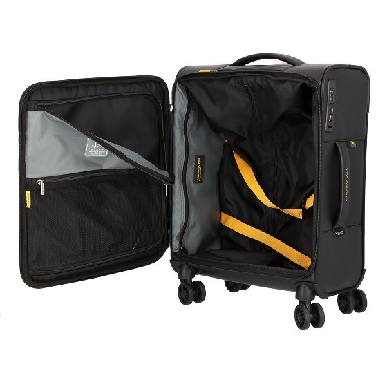 Mandarina Duck Eco Coated 4 Rollen Kabinentrolley S 55 cm