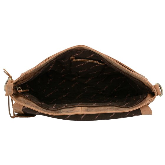 Greenburry Vintage Aktentasche Umhängetasche Rucksack Leder 35 cm