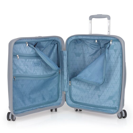 Gabol Queens 4 Rollen Kabinentrolley S 54 cm mit Dehnfalte