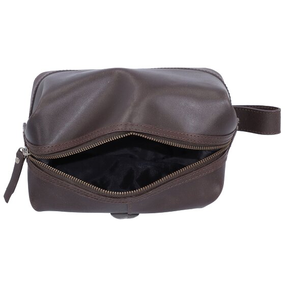 Burkely Vintage Kulturbeutel Leder 23 cm